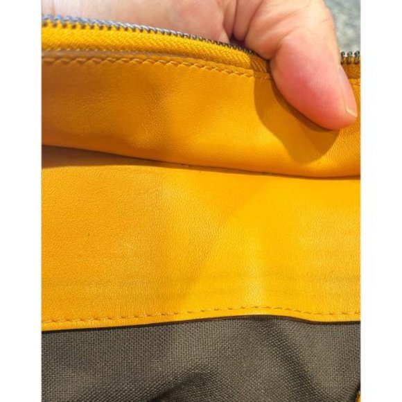 RARE!!!! LOUIS VUITTON TADAO MUSTARD DAMIER BAG - Picture 13 of 16